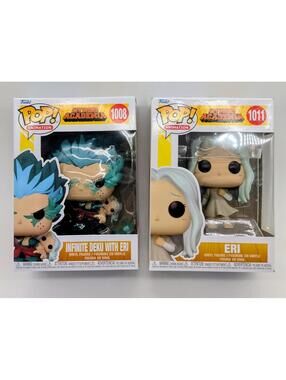 Funko Pop! My Hero Academia - Eri #1011 & Infinite Deku With Eri #1008 Figures